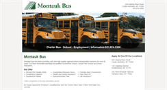 Desktop Screenshot of montaukbus.com